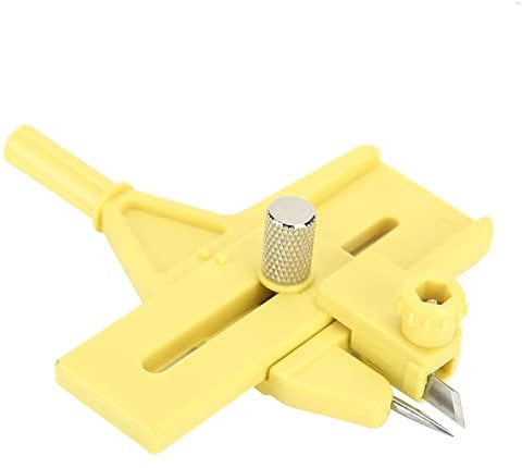 Circle Compass Cutter Round Circular Cutting Tool, Compass Cutter Cutters Circle Compass Cutter for 1.5-50mm Diameter