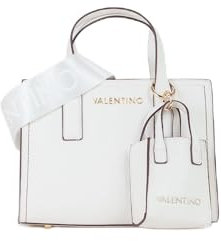 Valentino Damen Samantha Handbag, Bianco