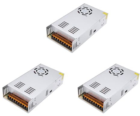 GIWFBQTR 3X AC 110V / 220V A DC 48V 8.3A 400W Conversor del Voltaje Fuente de Alimentacion del Interruptor para la Tira del LED