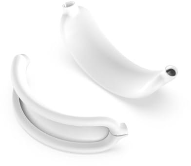 Kopfband, kompatibel mit Apple AirPods Max, Silikon-Kopfbandschutz, waschbar und weich, Weiß