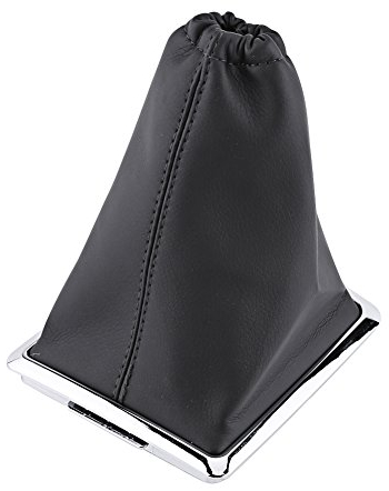 Qiilu Auto Gear Shift Stick Gaiter Stiefel PU Leder Staub Abdeckung Ersatz