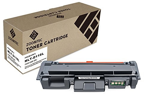 ZOOMTEC Tonerkartusche MLT-D116L D116L für Samsung SL-M2625 SL-M2626 SL-M2825 SL-M2826 SL-M2875 SL-M2876 M2625 M2626 M2835 M2835DW M2675 FN M2825 M2826 M2875 M2876(Schwarz 1 Pack)