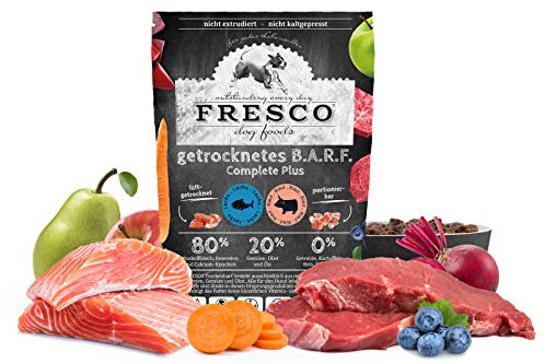 FRESCO Trockenbarf Complete Plus I Lachs mit Rind I 1 kg