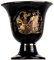 BeautifulGreekStatues Pythagore Tasse de la Justice Dionysus Zeus II Pythagore Fair Mug Grèce Ancienne Noir Cobalt Utilisable