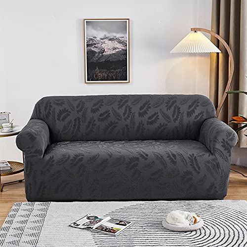 Sofabezug Sofa Überwürfe Elastische, Stretch Sofaüberwurf Sofahusse Dreidimensionaler exquisiter Jacquard Sofa Bezug Antirutsch für Sofa Couch, Weich Sofa Abdeckung ( Color : B , Size : 2 seater )