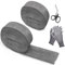 iunio Wire Wool, 2 Pack Steel Wool Mice Blocker with Gloves & Scissors, WireWool Mice for Cleaning, 0000 Steel Wool for Polishing, Rodent Control Hole Filler Wall, Kitchen, Ceiling, Garden, Attic