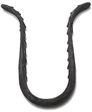 Pince Nez Anti Buée Croclip NOIR - Spécial Extérieur - Solide, Réutilisable, Innovant – Limite la buée sur les Lunettes - Se Fixe par l’Extérieur - Fabriquée en Allemagne