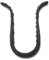 Pince Nez Anti Buée Croclip NOIR - Spécial Extérieur - Solide, Réutilisable, Innovant – Limite la buée sur les Lunettes - Se Fixe par l’Extérieur - Fabriquée en Allemagne
