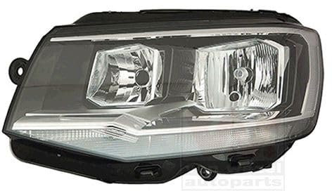 Van Wezel Scheinwerfer Links passend für VW Transporter/Caravelle T6 Multivan