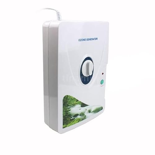 Generador de Ozono 600 mg/h, Purificador de Agua y Aire ozono, ozonizador de agua, temporizador, portátil, máquina desintoxicación, generador ozono, verduras, frutas, Eliminar olores Agua ozonizada