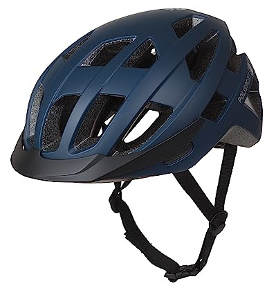 POLISPORT 8742500005 - City Move Helm Urban Citybike für Damen und Herren Verstellbare Größe L (58-61cm) mit Visier und CE-Zertifizierung in Farbe Denin