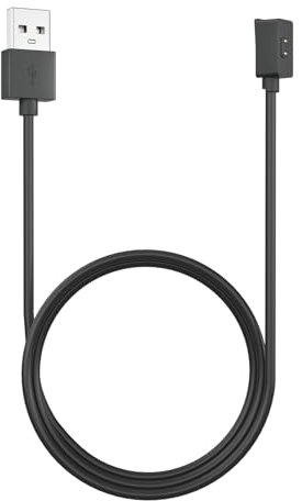 Wanme Chargeur Compatible avec Redmi Watch 2 Lite/Xiaomi Mi Watch 2 Lite/Xiaomi Mi Band 7 Pro, 100cm Câble de Chargement USB Remplacement (1 pièce-100cm-Noir)