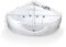 SPALINA Baignoire balnéo d'angle Tasmanie White Jets L135xl135xH54cm, by