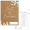 Eummel Hochzeitsspiel, 40 x Brautpaar Quiz, Vintage H09, CARD_STOCK Papier, klimaneutral, Made in Germany, Hochzeitsgesellschaftsspiel