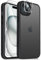 Mootobo for iPhone 15 Case, 4 in 1 Phone Case with 2*Screen Protector + 1*Lens Protector, 10FT Military Grade Drop Protection Case with Anti-Fingerprint Matte Back 6.1 inch - Black