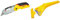 STANLEY 0-10-825 FATMAX Retractable Folding Knife, Yellow/Silver & 0-28-590 593OC Plastic Window Scraper Compatible with Plastic
