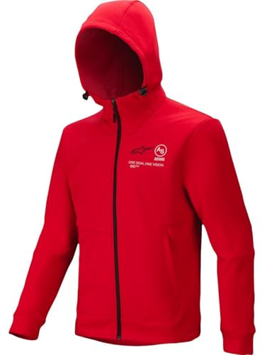 Alpinestars Fleece-Jacke Racer MX Rot Gr. XL