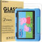 GOZOPO Protector de pantalla para tablet Kids de 8 pulgadas / 8 Kids Pro, película de vidrio templado, paquete de 2