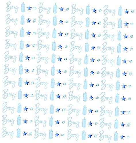 PRETYZOOM 4packungen Gender Reveal Party Tischdekoration mit Konfetti für Babyparty und Geschlechtsenthüllung Inklusive Jungen und Mädchenmotiven für Fotos mit Familie