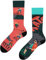 TODO Chaussettes amusantes, à motif multicolores, pour exprimer sa joie de vivre, 35-38
