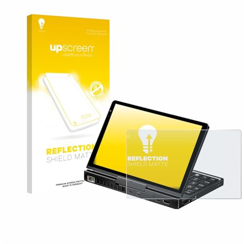 upscreen Entspiegelungs-Schutzfolie für GPD Pocket 4 Displayschutz-Folie Matt [Anti-Reflex, Anti-Fingerprint]