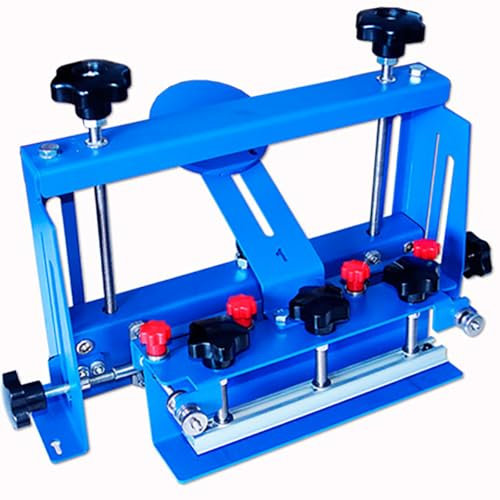 Screen Printing Hinge Clamp, Precision Micro-Registration, 11x3 Inches, Recommended Printing Area 12x16 Inches, Ideal for Silk Screen Printing Machines and Hobby Printers