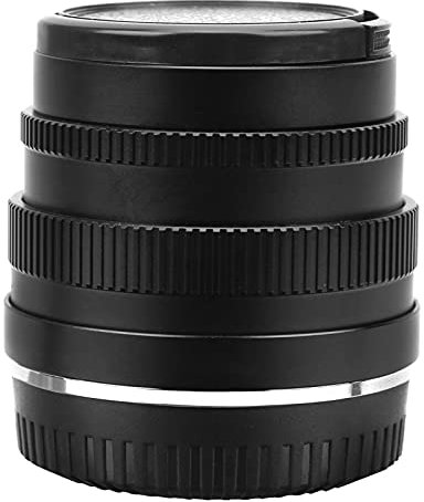 Qukaim Manuelles 35-mm-F1.2-FX-Mount-Objektiv für Fuji XT4/XT3/XT30, schwarz, manueller Fokus, 35 mm F1.2, Portraitfotografie-Objektiv
