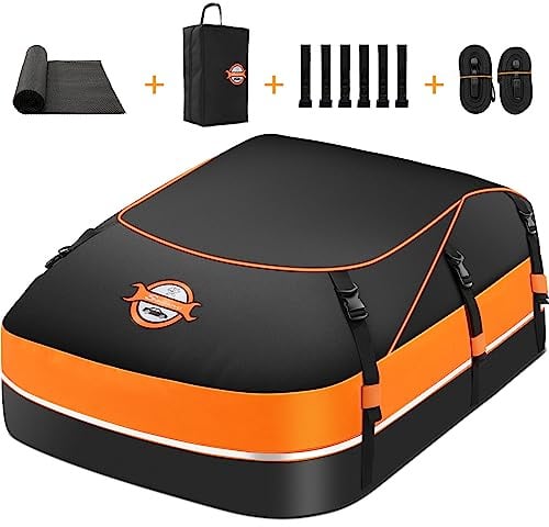 Sailnovo 598L Waterproof Car Roof Bag, Foldable Soft Car Roof Box