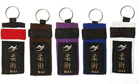 Ju-Sports Schlüsselanhänger Gürtel-Stück BJJ