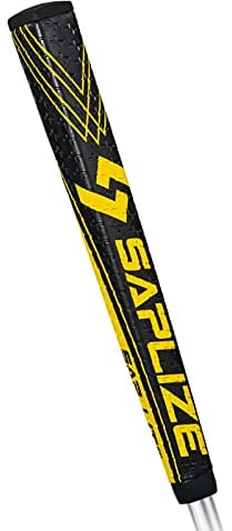 SAPLIZE Putter Grip Mittelgroße Pistole mit leichtem Antirutschmuster, Sap Lit V2, Gelb