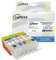 refill24-5 wiederbefüllbare Tintenpatronen Compatible mit Canon PGI-580 XXL, CLI-581 XXL,Pixma TS6150,TS8150, TS9155, TR7550, TR8550, TS6250,TS8250, TS9550, TS705, TS6350, TS8350