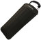 Heat Resistant Silicone Mat Pouch, Mat Cover for Curling Irons, Hair Straightener, Flat Irons, and Other Hot Hair Tools, Height 28.5cm & Width 14cm, Black
