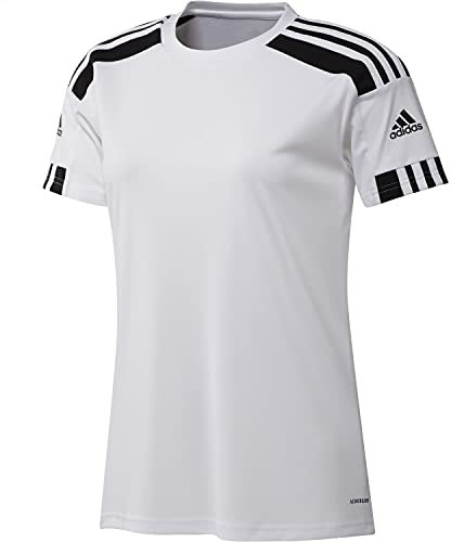 adidas Squadra 21 Jersey (Short Sleeve) Femme, White/Black, S