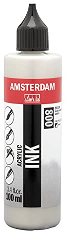 Amsterdam Acryltintenflasche 100 ml Silber 800 (17218000)