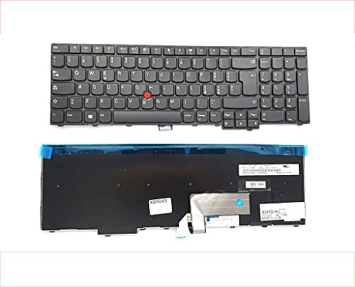 Pcprice Tastiera per Lenovo T540P L570 Italiana Non RETROILLUMINATA