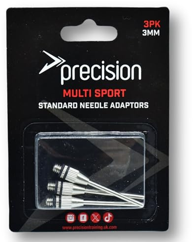 Precision Unisex Fb652 Standard Needle Adaptors 3pcs, White