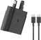 45W Super Fast Charger, USB C UK Plug for Samsung Galaxy S25 S24 Ultra,S23 Ultra,S23+,S22 Ultra,S22,S21 Ultra,S21,S20, A15,A25,A33,A34,A35,A05S,A51,A52,A53,A54,A72,M33,M55,Tab S9 S8 S7, charge Cable