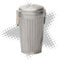 Winkee - Taschen Aschenbecher I Lustiger Outdoor - Aschenbecher I Geruchsdicht I Reise Aschenbecher I Camping Aschenbecher I Aschenbecher für unterwegs I Aschenbecher to go (Mülltonne)