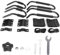 VOBOR Barres De Toit pour Kayak, Ensemble De Supports De Transport pour Kayak, Canoë, Bateau, Surf, Ski, Support De Barre De Montage sur Le Toit, Barre Transversale De Voiture SUV