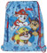 Turnbeutel Paw Patrol Kinder - Personalisiert mit Namen - Sportbeutel Junge Mädchen - Schuhbeutel zum Zuziehen - Blau