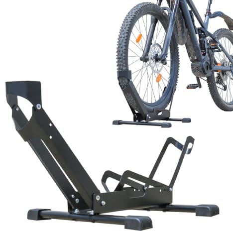 Soporte para bicicleta de montaña TS1 suelo E-Bike independiente, rueda trasera delantera 26 27 28 29 pulgadas MTB de ConStands