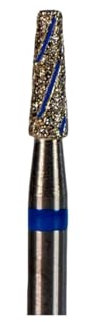 SPN Nails Professional 2.5mm Medium Diamond Drill Bit - Cooling Cone for Cuticle Cleaning, Gel Nail Art, Acrylics, Manicures & Pedicures - Ideal for Salon & Home Use