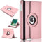 World Biz Rotating Case for iPad Mini 1, Mini 2 and mini 3-7.9 (2012, 2013, 2014) 360° Rotation Shockproof PU Leather Book Flip Folio Protection Cover With Auto Sleep/Wake (Baby Pink)