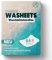 universal wash sheets laundry detergent sheets, 32 sheets, 64 strips - washing sheets for the washing machine, travel detergent, plastic-free, hypoallergenic, antibacterial