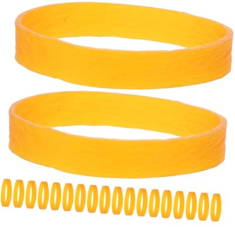 VANZACK 20pcs Snowboard Brake Retainers Rubber Bands Ski Binding Brake Secure for Sports Easy Attachment for Safe Snowboarding