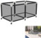 YRHome Boîte de rangement pour piscine - 160 x 78 x 88 cm - Boîte de rangement avec grande capacité - Organiseur en maille pour équipement de piscine, nouilles de piscine, jouets et serviettes pour