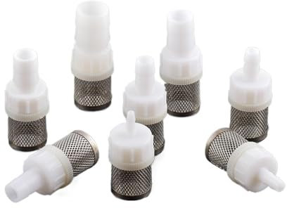 1 Pezzo Filtro Aspirazione in Acciaio Inossidabile per Pompe Acqua & Giardino Rete Tubo Sistemi Spray, Pompe Olio(4mm)