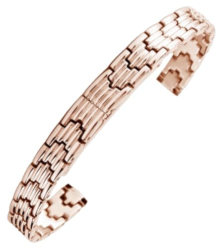 316L Edelstahl Uhrarmband Festmetall for Julius/Lola Rose/Welly Merck | Festmetall Ersatz Uhrarmband Casual Dress Damen Zubehör