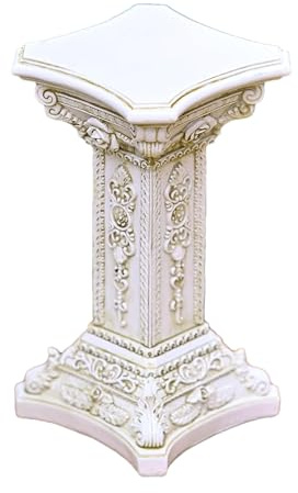 Generico Römischer Säulen-Sockel, griechische Säulen für Hochzeitssäulen – Vintage-Harz Skulpturen Ornament für Garten im Freien