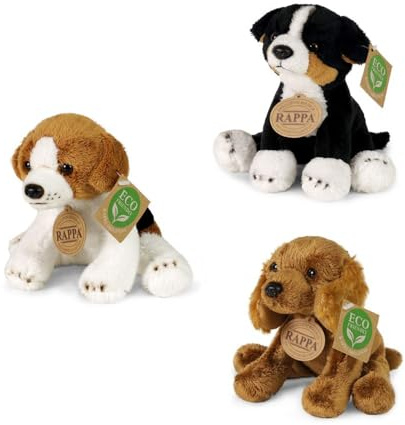 Rappa Plüschhund Kuscheltier umweltfreundlich 14cm Spielzeug